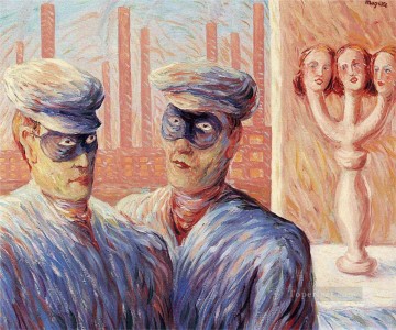 the intelligence 1946 Surrealism Oil Paintings